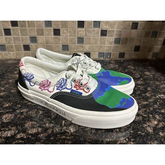 NEW VANS Womens Size 6 Mother Earth Era Elements Sneakers Multicolor Embroidered - Picture 3 of 9
